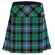 Skirt, Ladies Billie Kilt, Wool, Galbraith Tartan